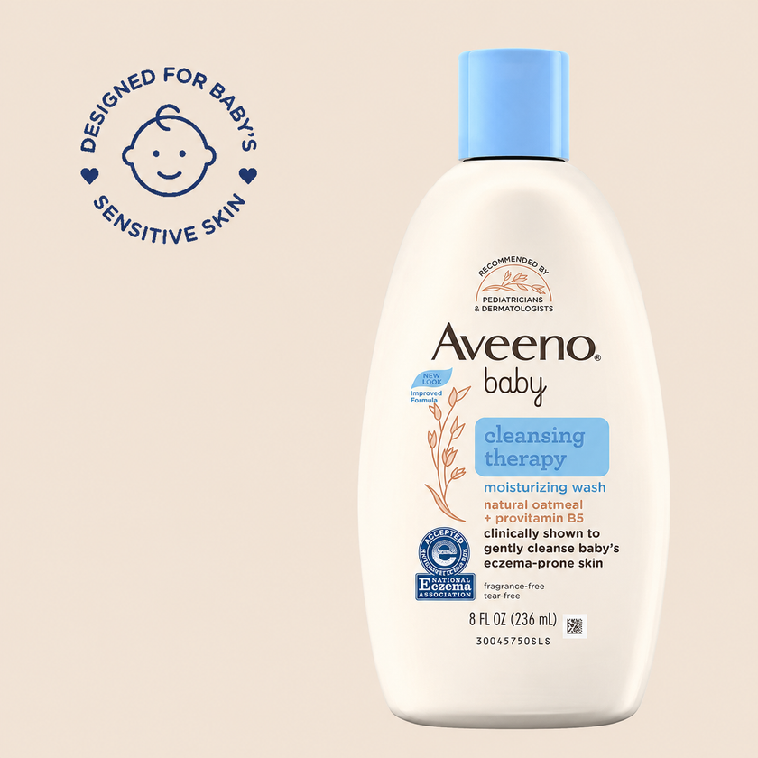 Aveeno® Baby Cleansing  Therapy Moisturizing Wash