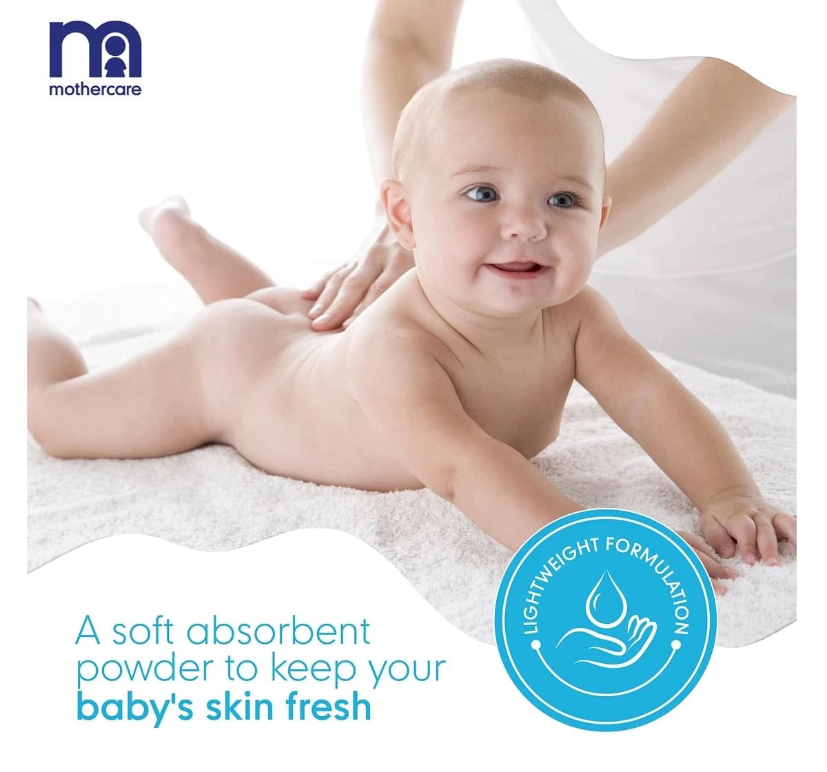 Mothercare All We Know Baby Powder 125g - White