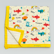 Soft Muslin Baby Blankets – Gentle, Breathable & Adorably Printed