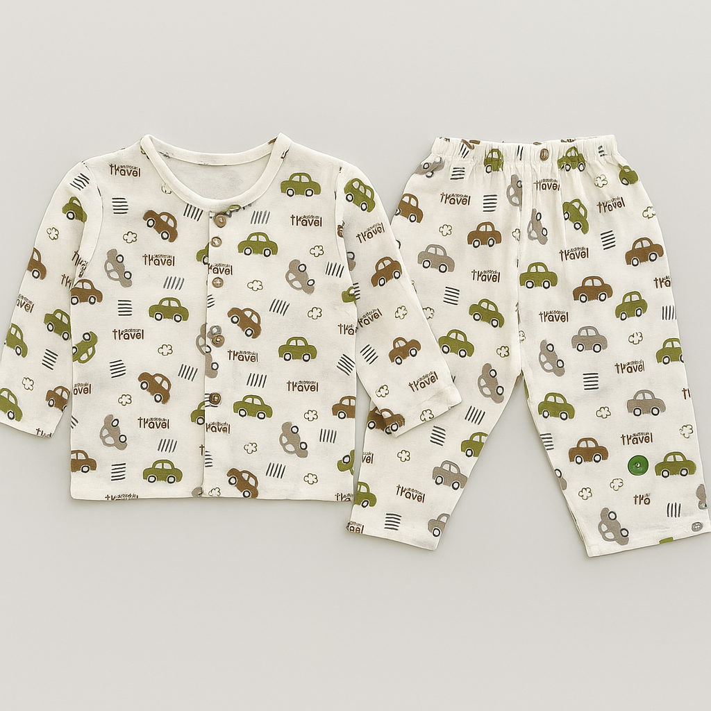 Adorable Muslin Nightwear Sets for Babies – Soft, Breathable & Gentle - Mamadada