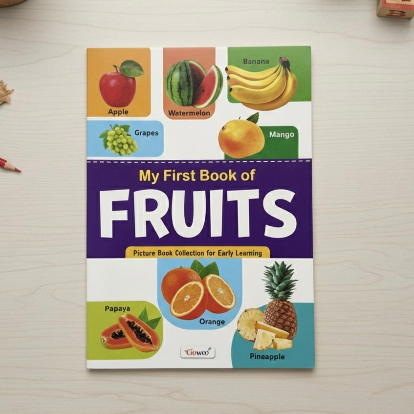 My First Book of Fruits – Early Learning Picture Book - Mamadada