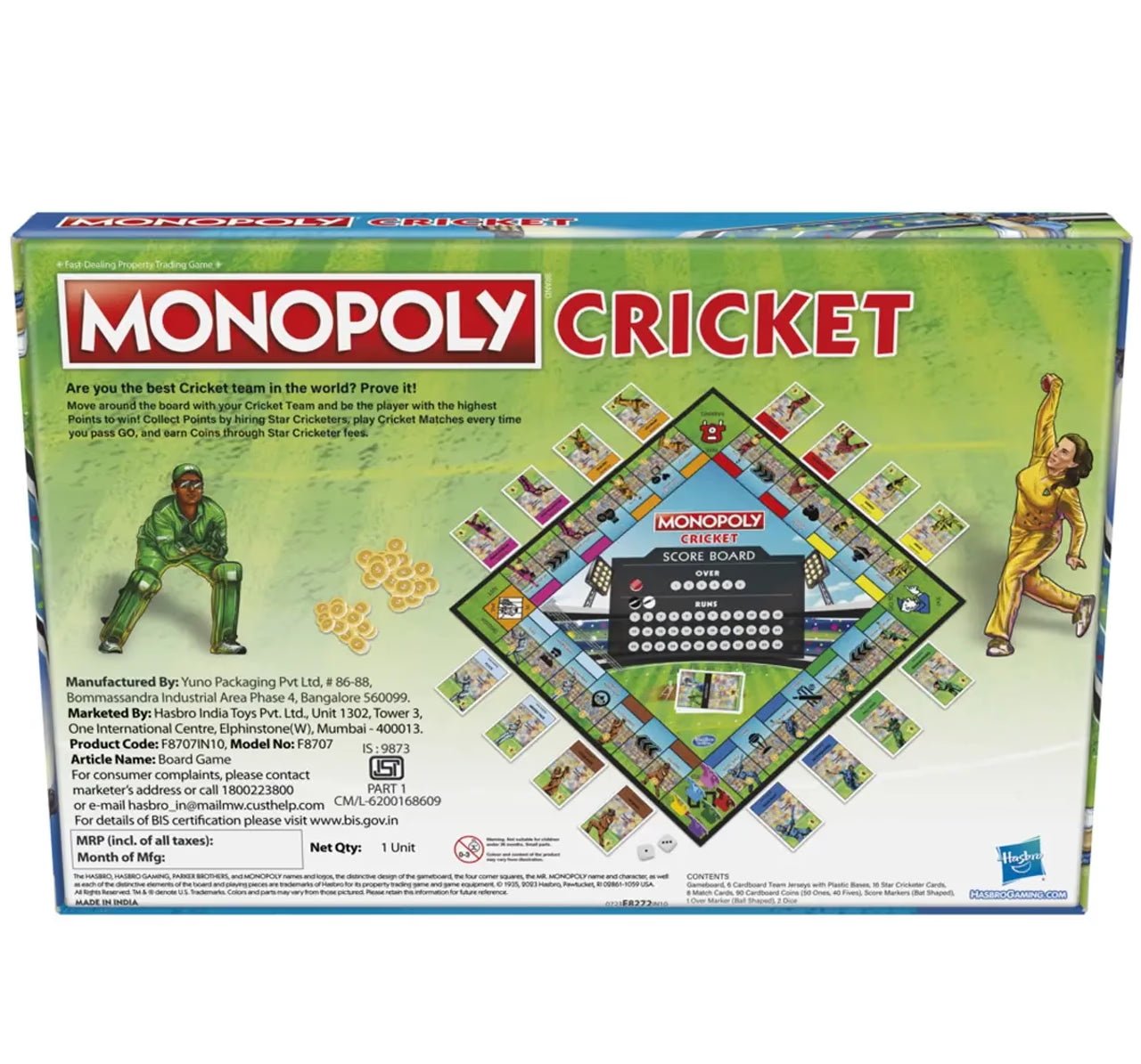 Monopoly Cricket Board Game Board Game