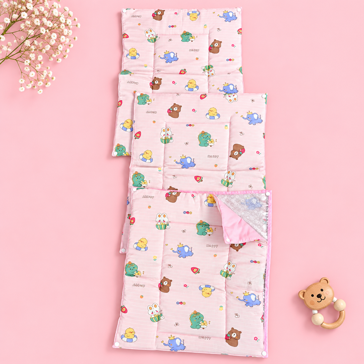 Muslin Diaper Changing Mat Set of 3