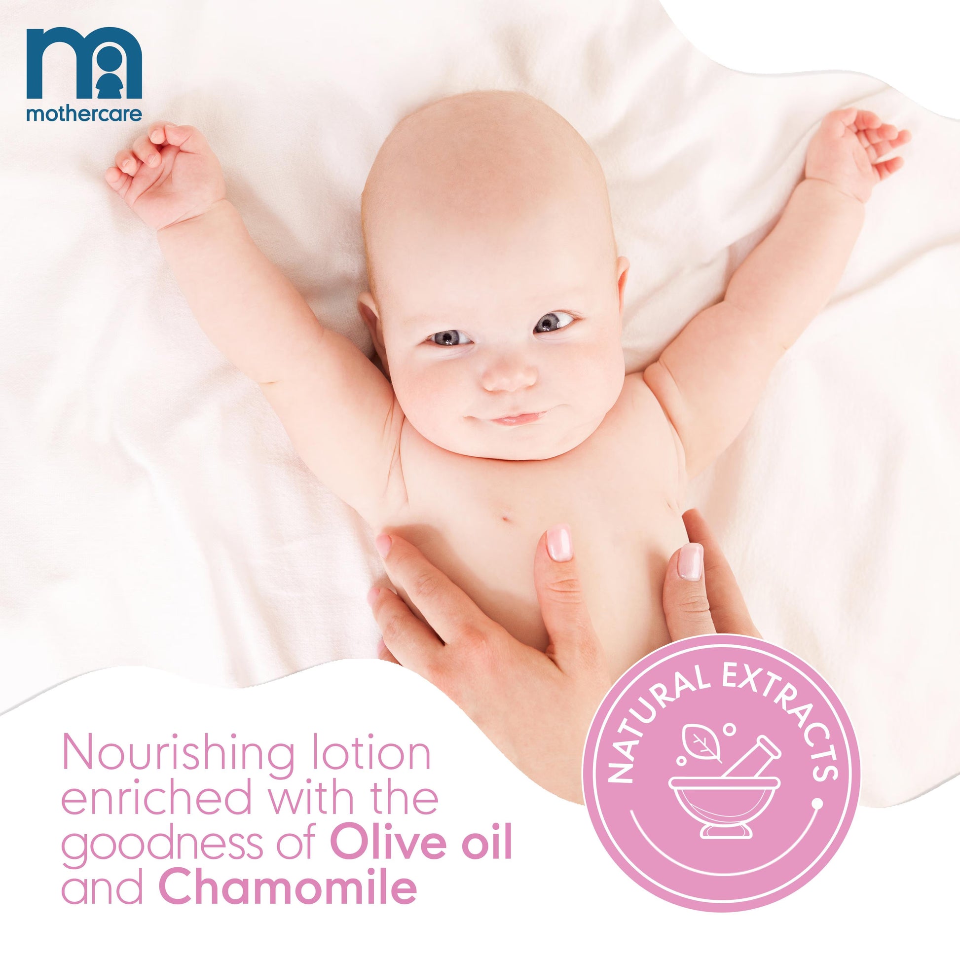 Mothercare All We Know Baby Lotion 300ml - White