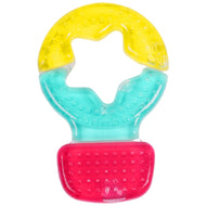1st Step Water Filled Silicone Baby Cooling Teether Soother, 100% Safe BPA Free 3M+ Teether (Red, Green)
