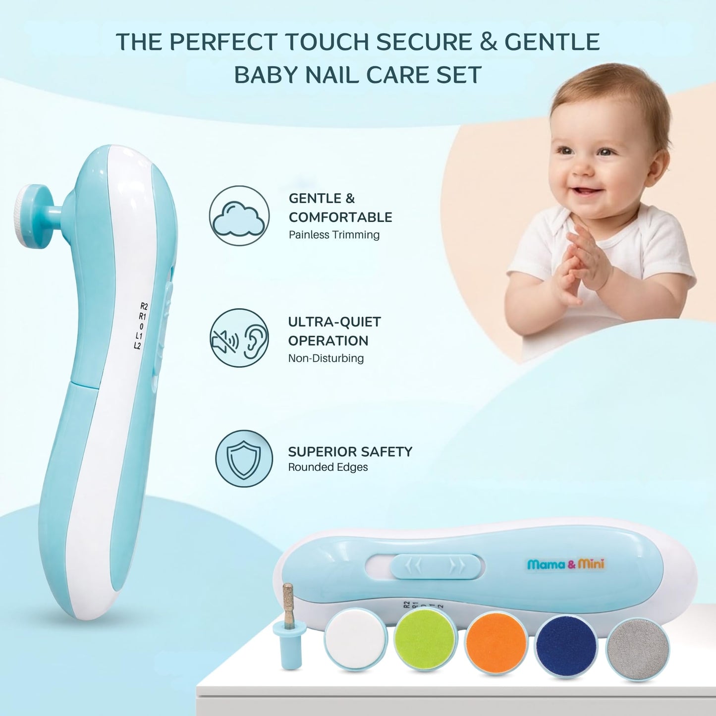 Mommas Baby Nail Trimmer for Babies & Kids - Mamadada