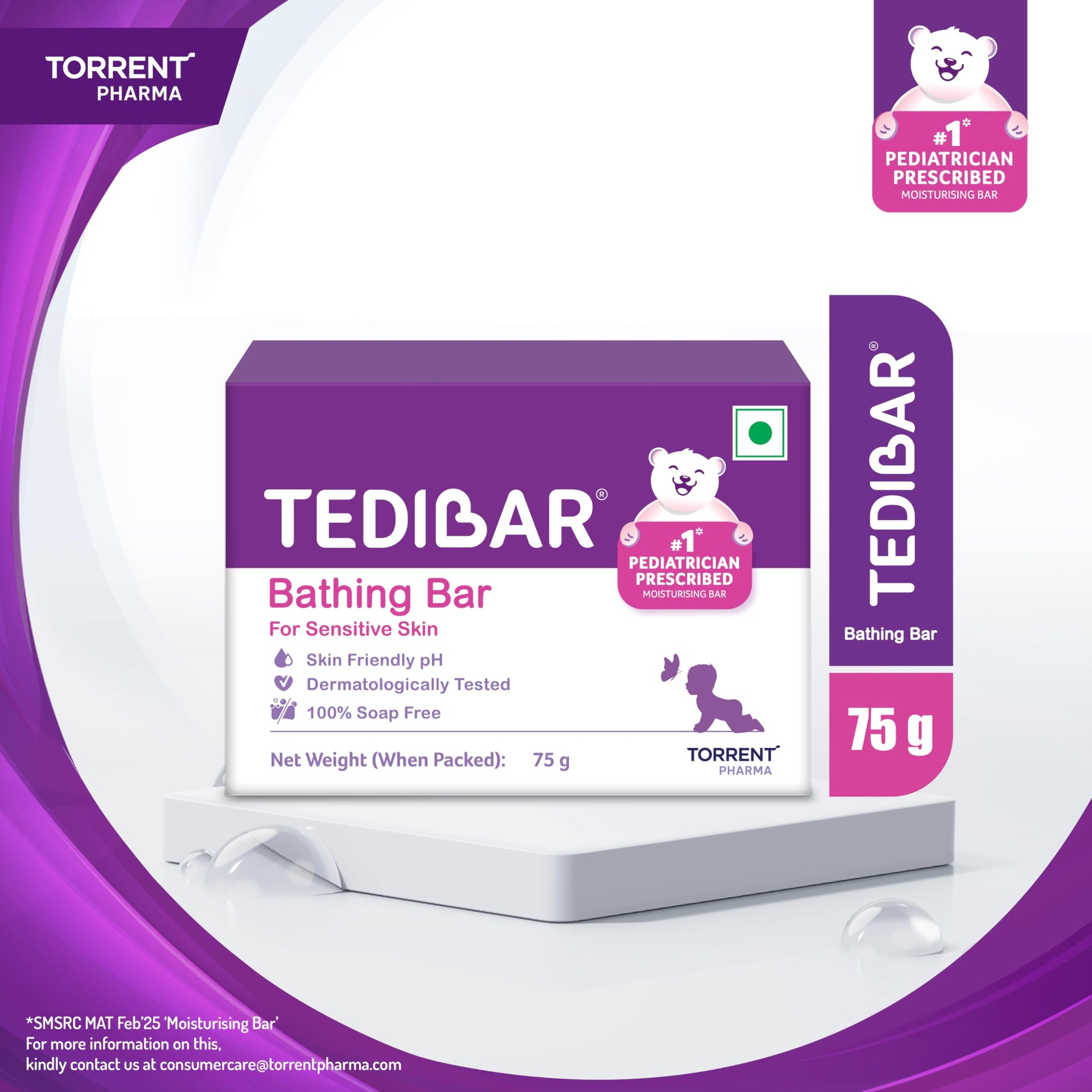 Tedi Bar Soap for Babies & Kids