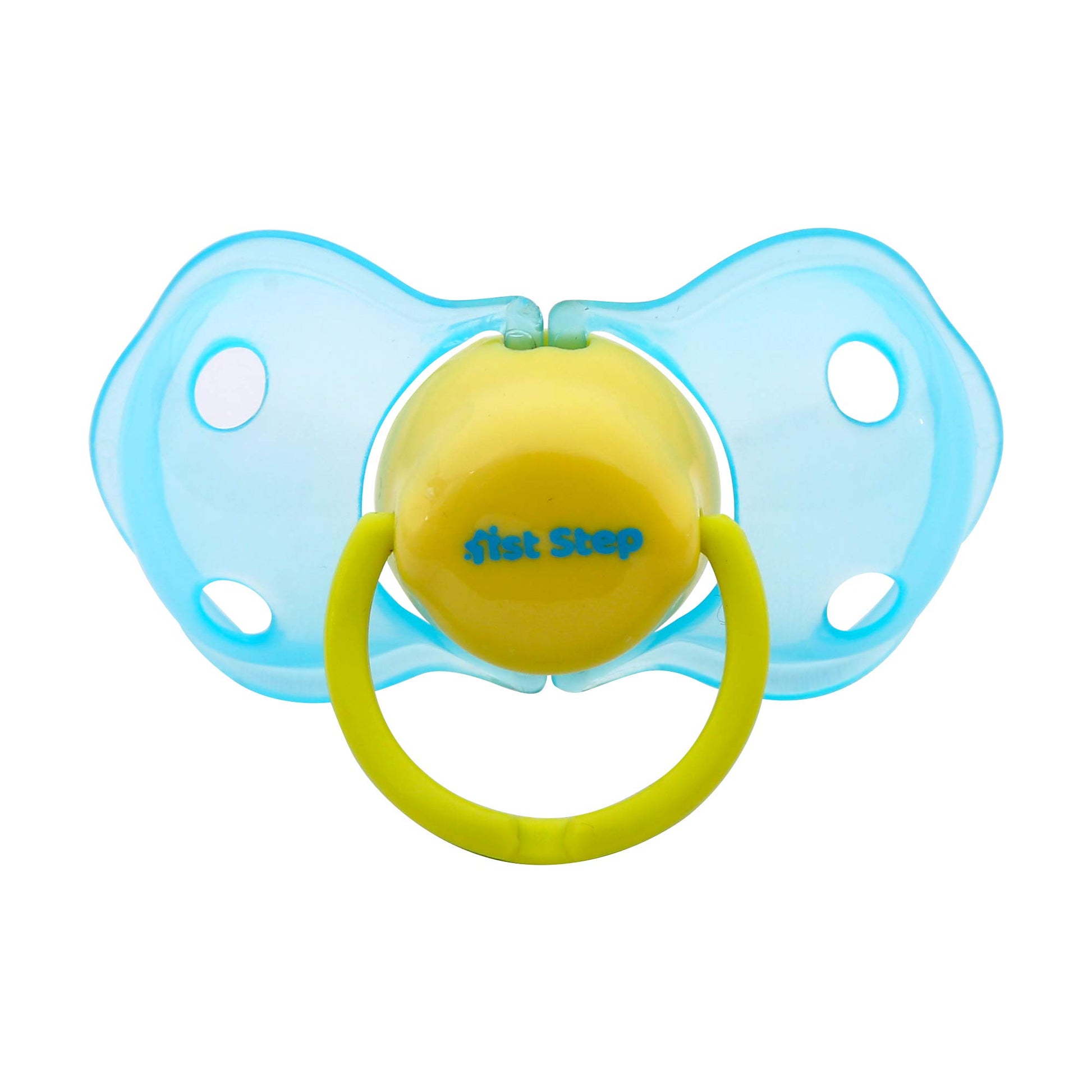 1st Step Soft Silicone Pacifier-Blue