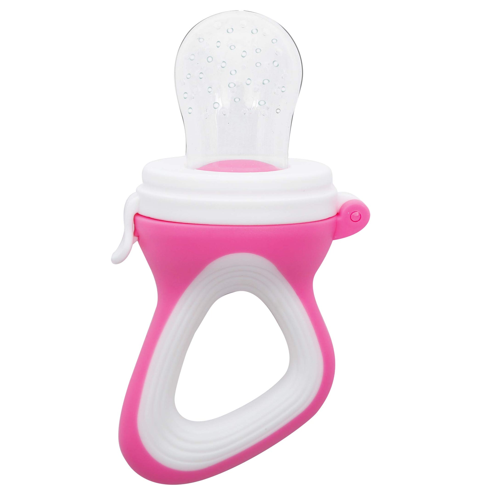 1st Step BPA Free Silicone Fruit and Food Nibbler and Feeder-Pink