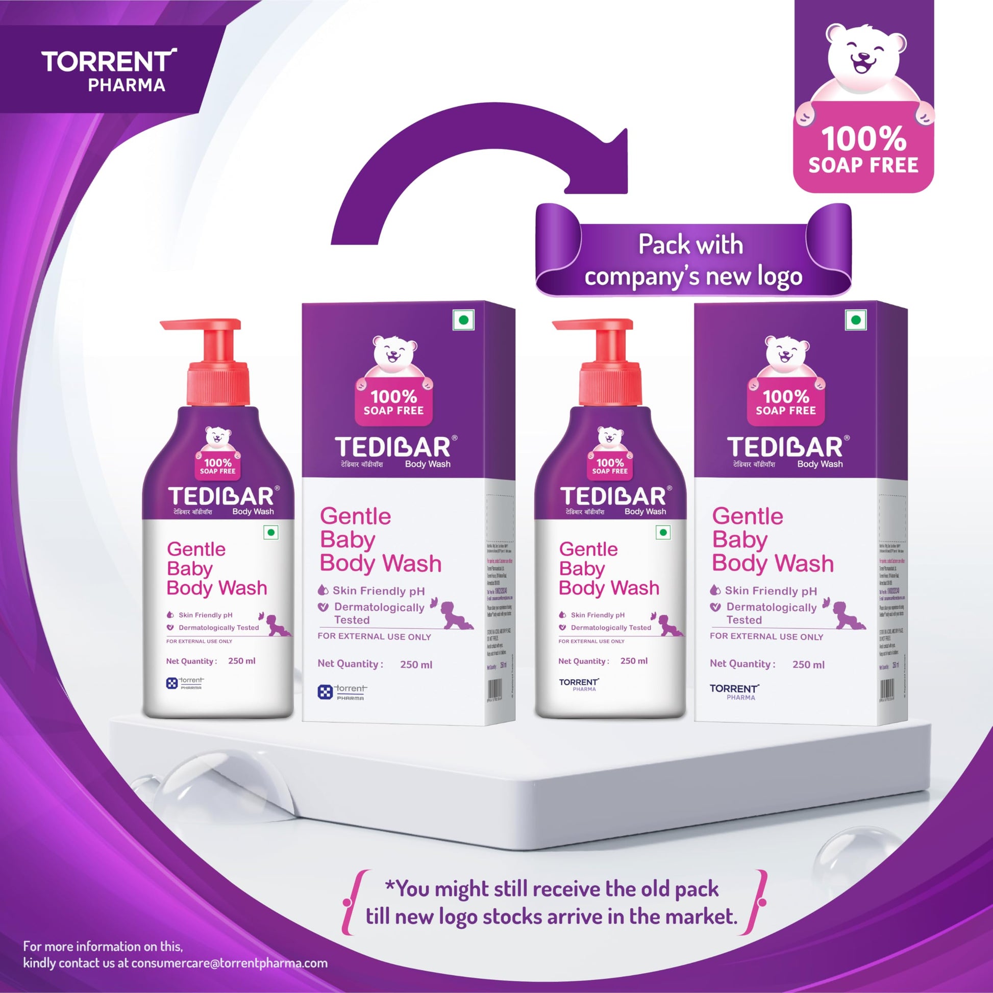 Tedi Bar Gentel Wash for Babies & Kids