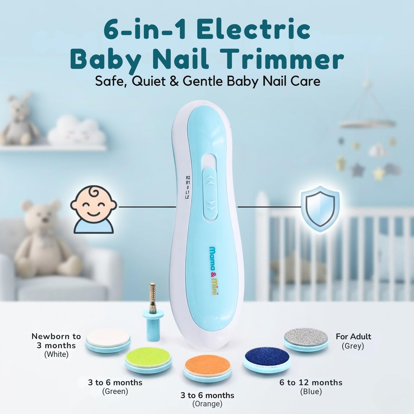 Mommas Baby Nail Trimmer for Babies & Kids - Mamadada