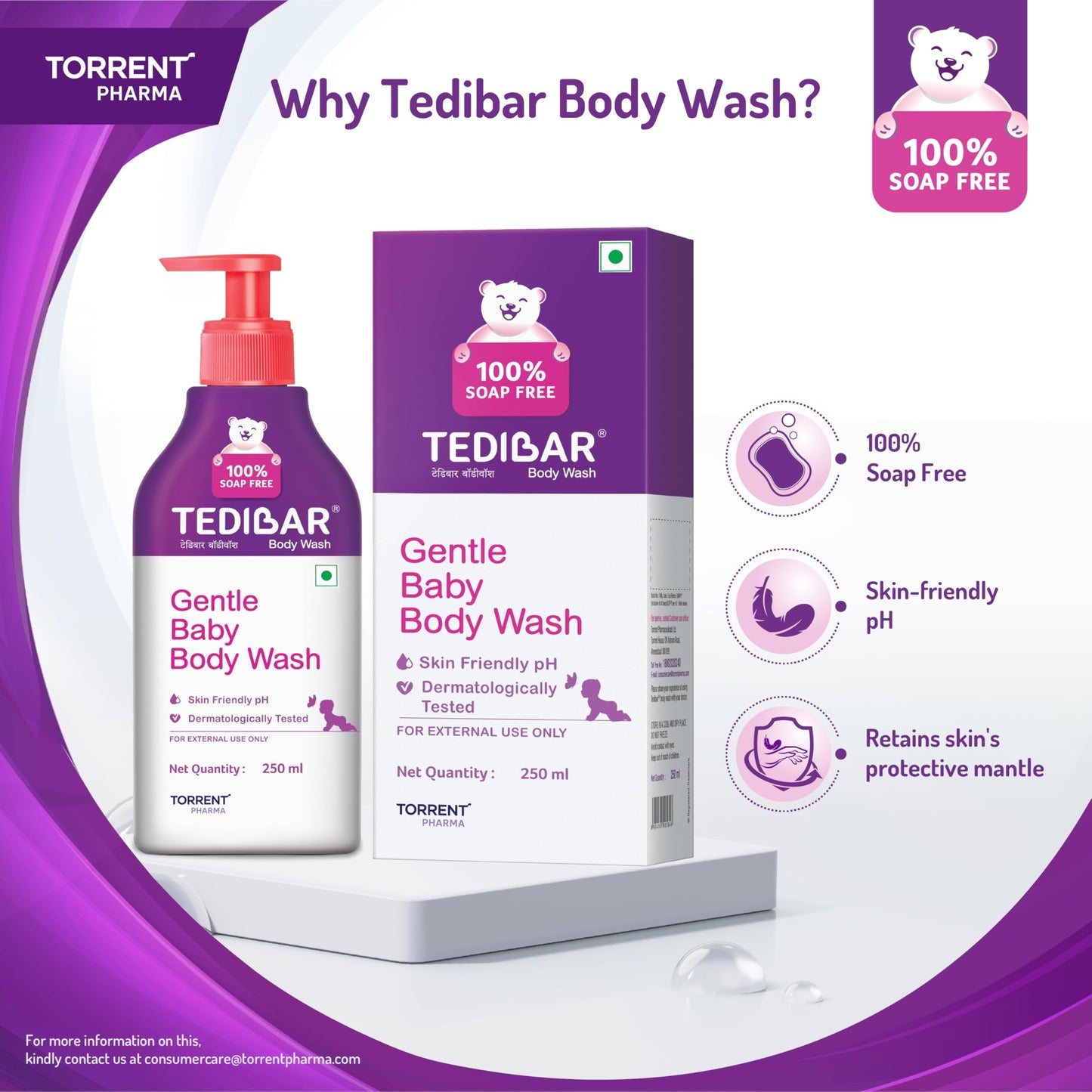 Tedi Bar Gentel Wash for Babies & Kids - Mamadada