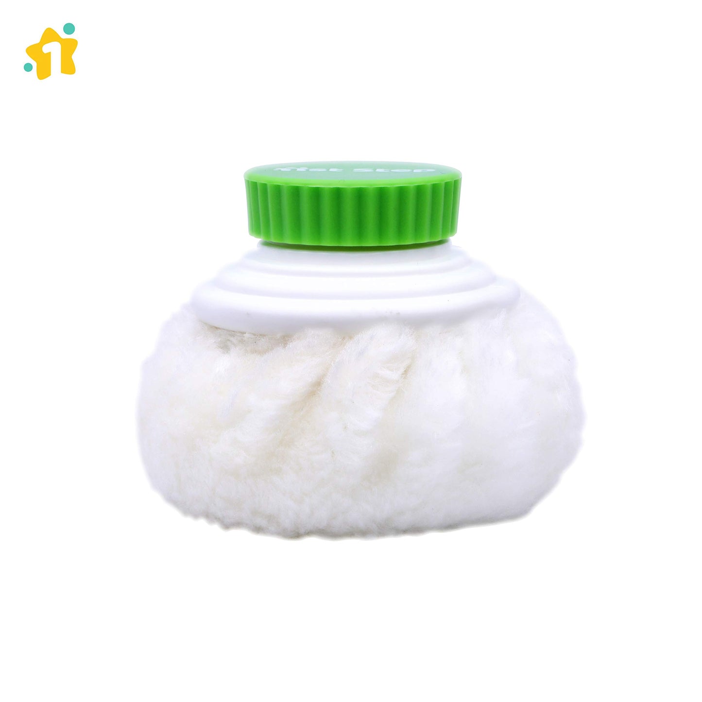 1st Step Powder Box With Refillable Powder Puff- Blue - Mamadada