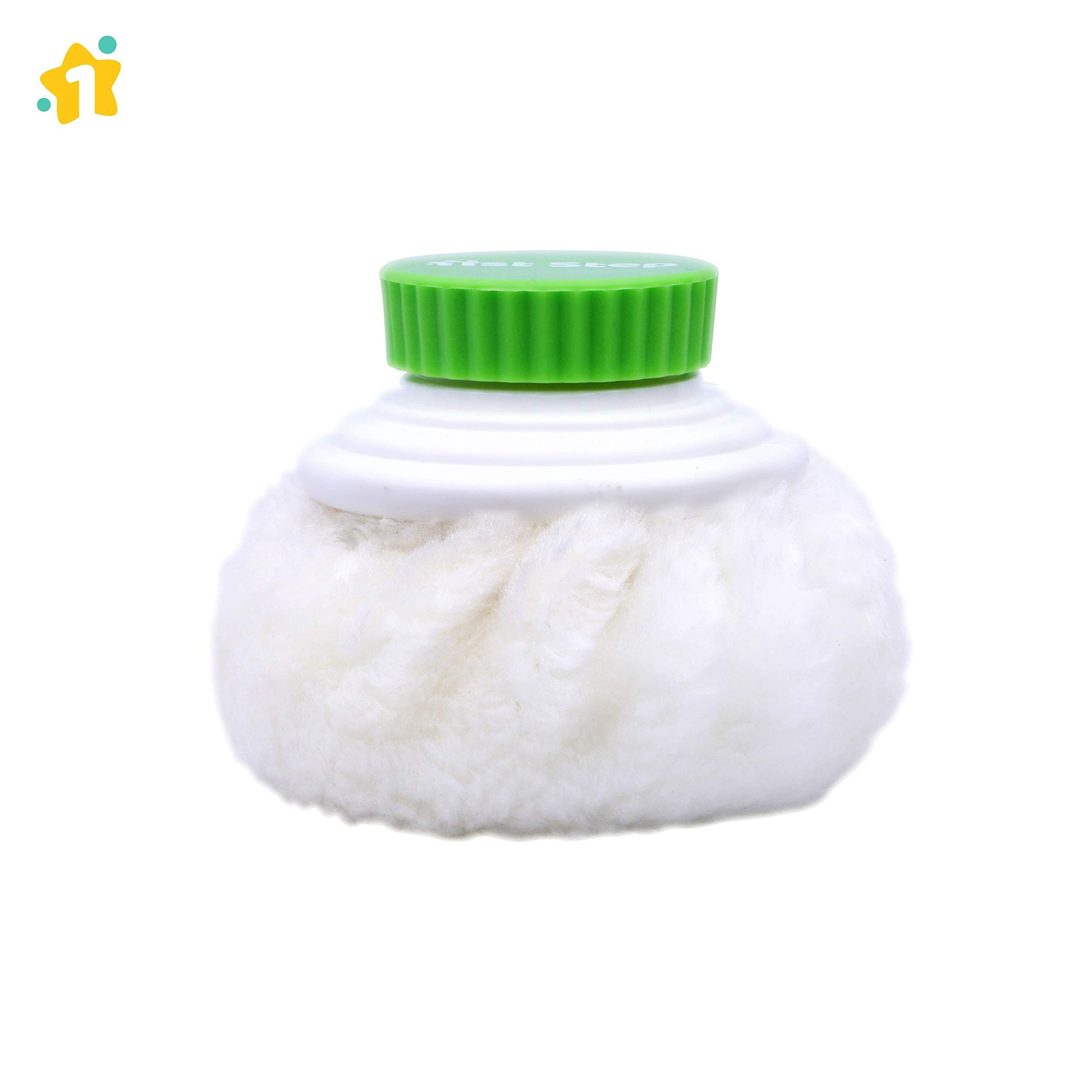1st Step Powder Box With Refillable Powder Puff- Blue
