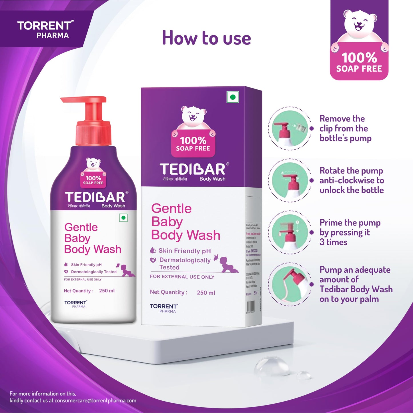 Tedi Bar Gentel Wash for Babies & Kids - Mamadada