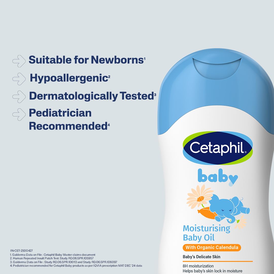 Cetaphil Baby Massage Oil200Ml for Babies & Kids