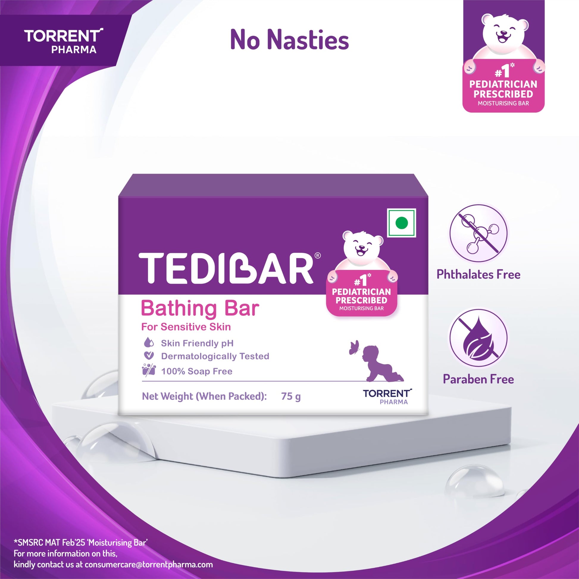 Tedi Bar Soap for Babies & Kids