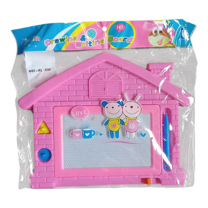 Kids Magnetic Drawing & Writing Board – House Shape - Mamadada