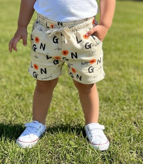 Trendy Printed Cotton Shorts for Girls – Tropical & Weekend Vibes