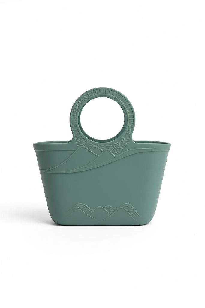 Round Handle Designer Plastic Baskets – Elegant & Durable