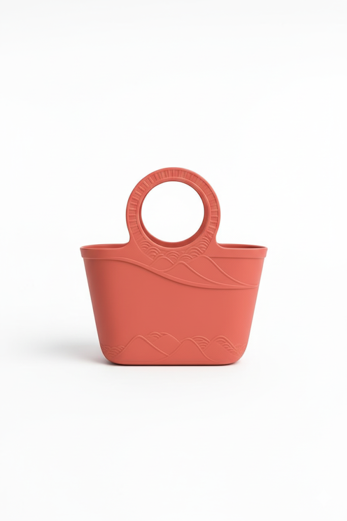 Round Handle Designer Plastic Baskets – Elegant & Durable