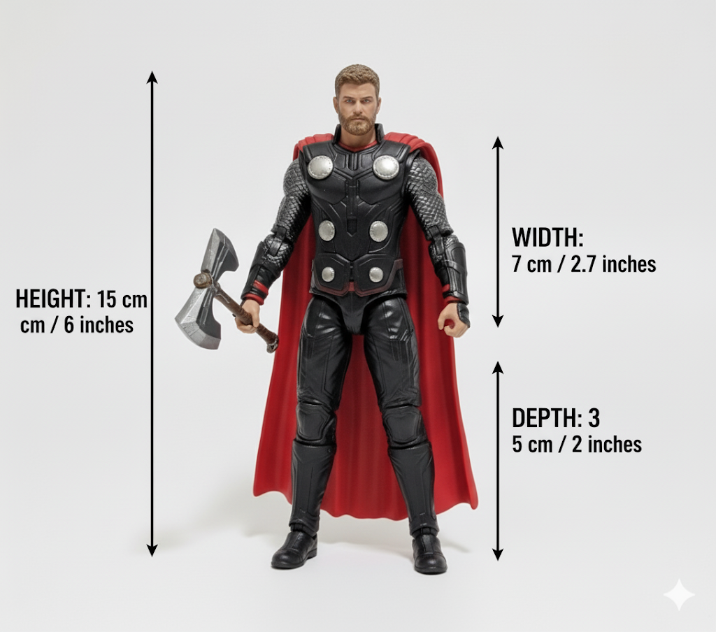 Thor Action Figure – Avengers Endgame Edition - Mamadada