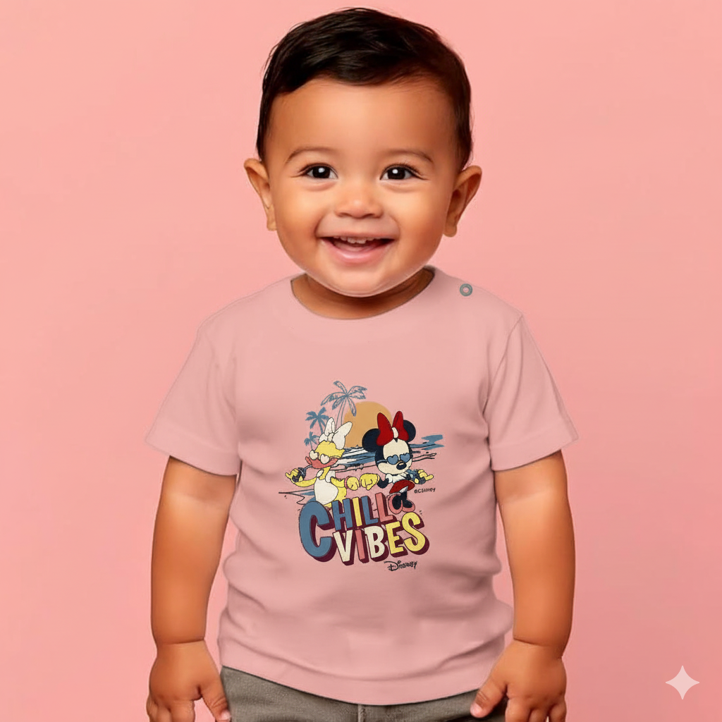 Disney “Chill Vibes” Kids T-Shirts by Ollypop – Minnie & Daisy Collection