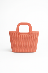 Woven Texture Plastic Baskets – Trendy & Practical