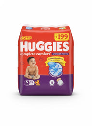 Huggies Complete Comfort Wonder Pants – S (4–8 kg)