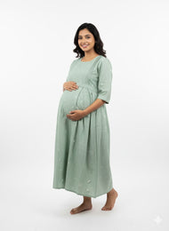 Mint Green Maternity Dress