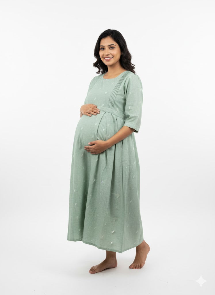 Mint Green Maternity Dress